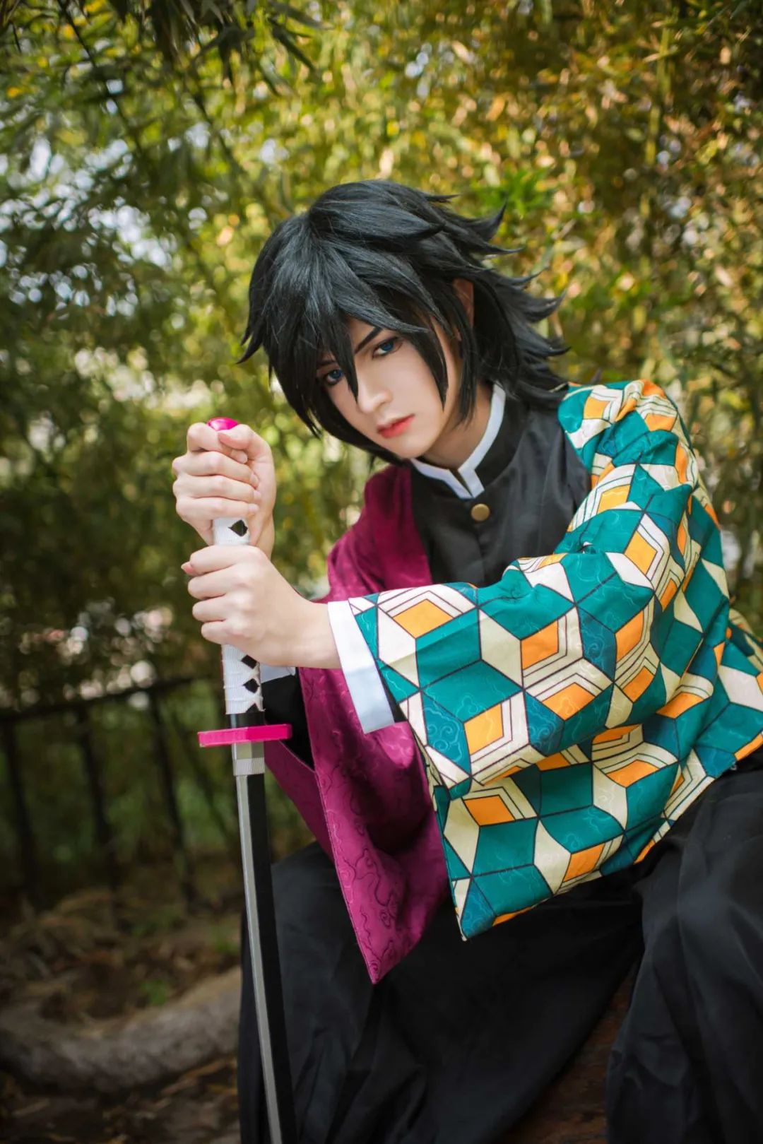 鬼灭之刃蝴蝶忍富冈义勇cosplay