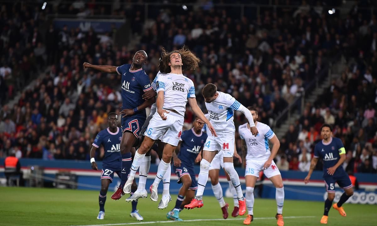 大巴黎21马赛比赛精彩组图