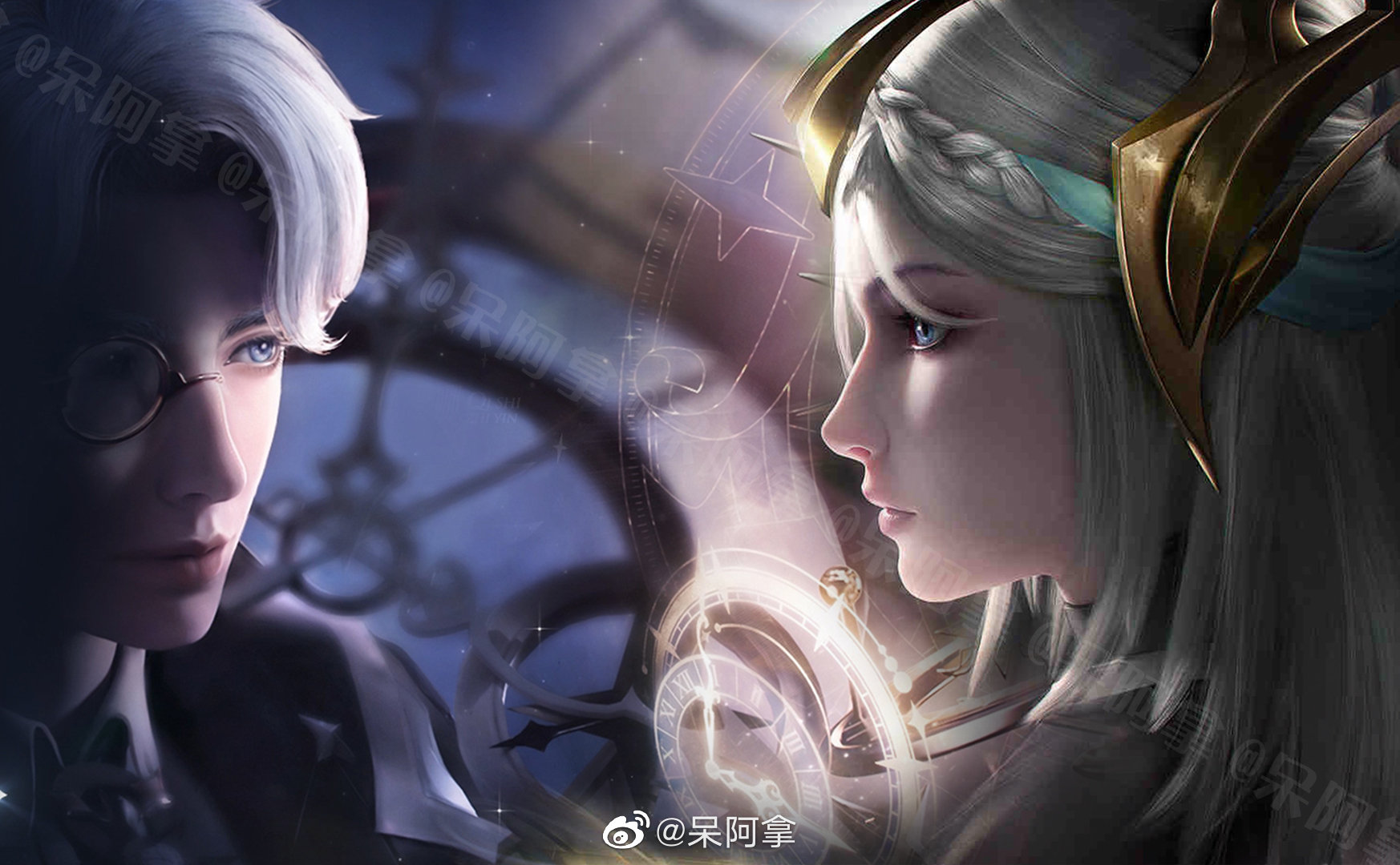 能嗑的cp又增加了|露娜|王者荣耀_新浪新闻