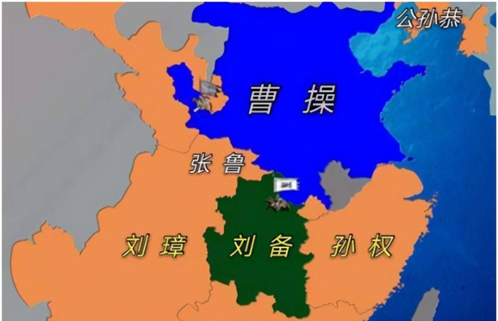 简述三国刘备喧宾夺主成功占领益州