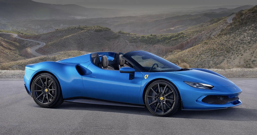 纯电续航25km超跑步入新能源法拉利296gts发布