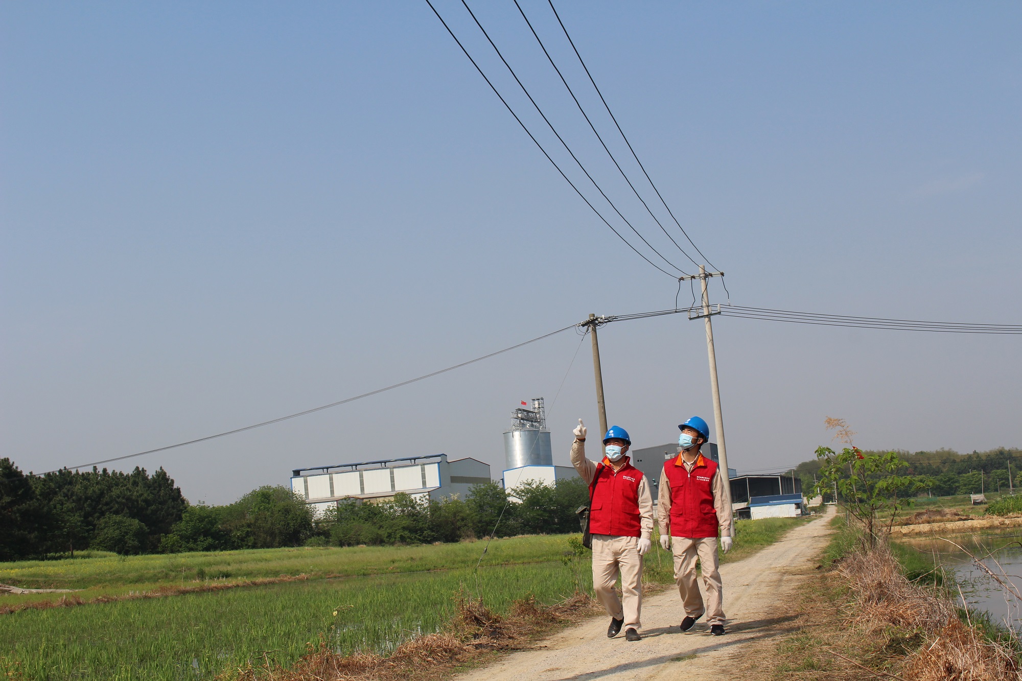 南京高淳供电电力巡检护航春耕