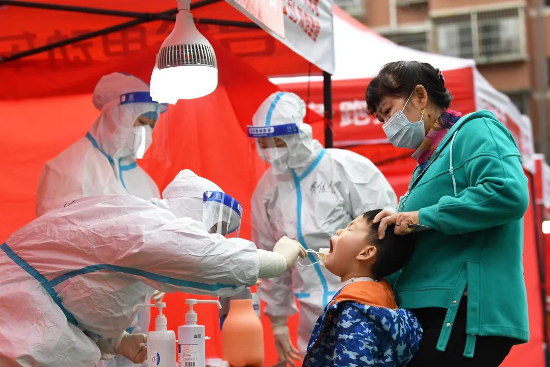 今天贵阳市南明区两片区启动第三轮区域核酸检测