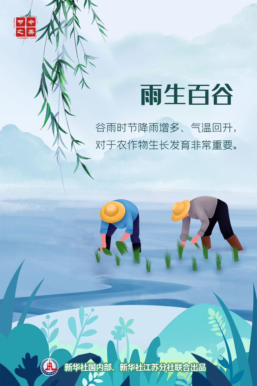 节令之美谷雨雨生百谷曰谷雨