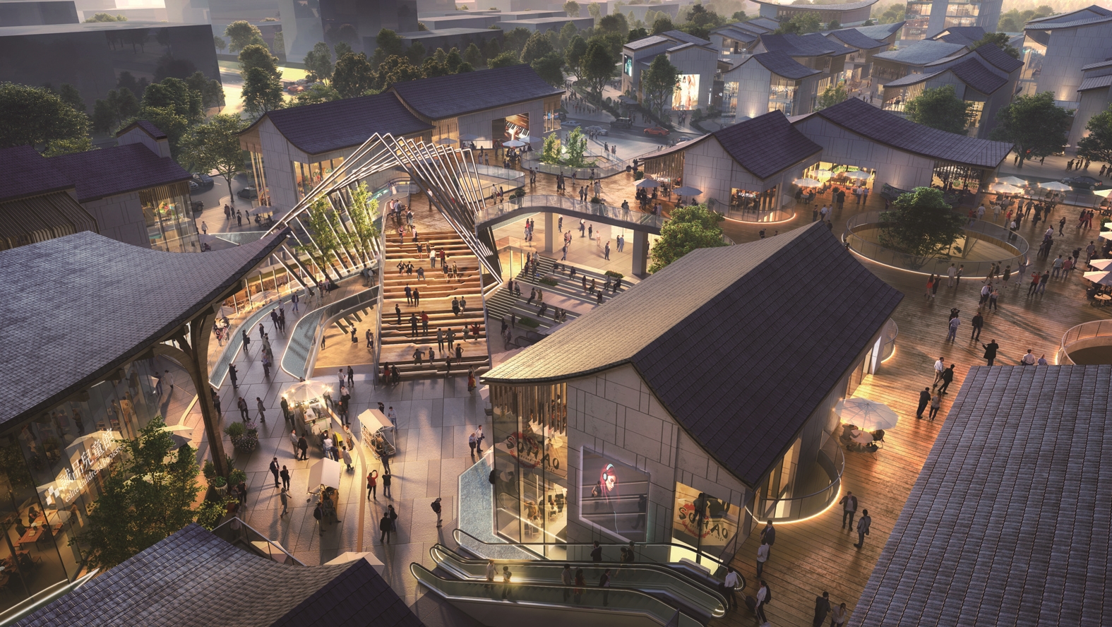 水乡街巷将现东方