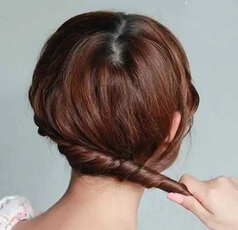 齐肩发怎么编出好发型快来看看超实用的发型编发教程