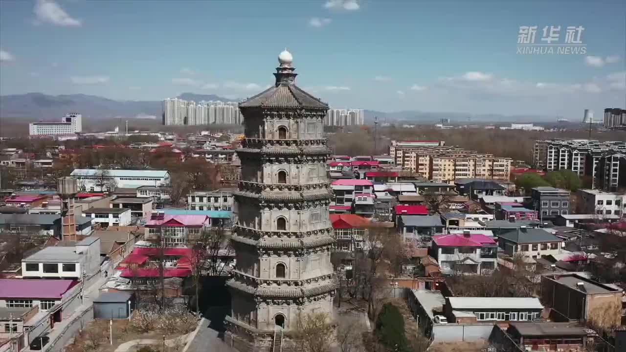 千城胜景河北涿州古城的守望者辽代双塔