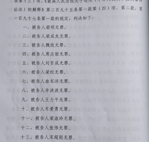 黑河首起恶势力案13名被告均判无罪 背后真相实在让人惊愕