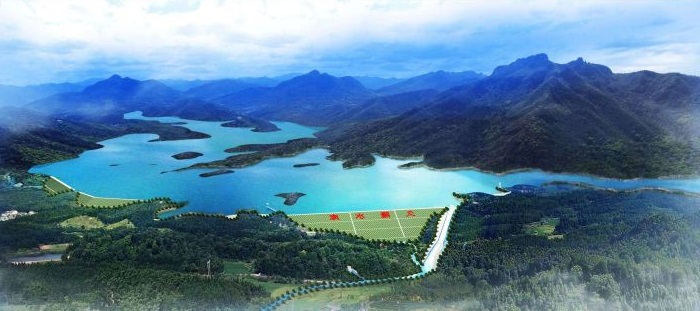 久隆水库效果图 图源:成都水务局