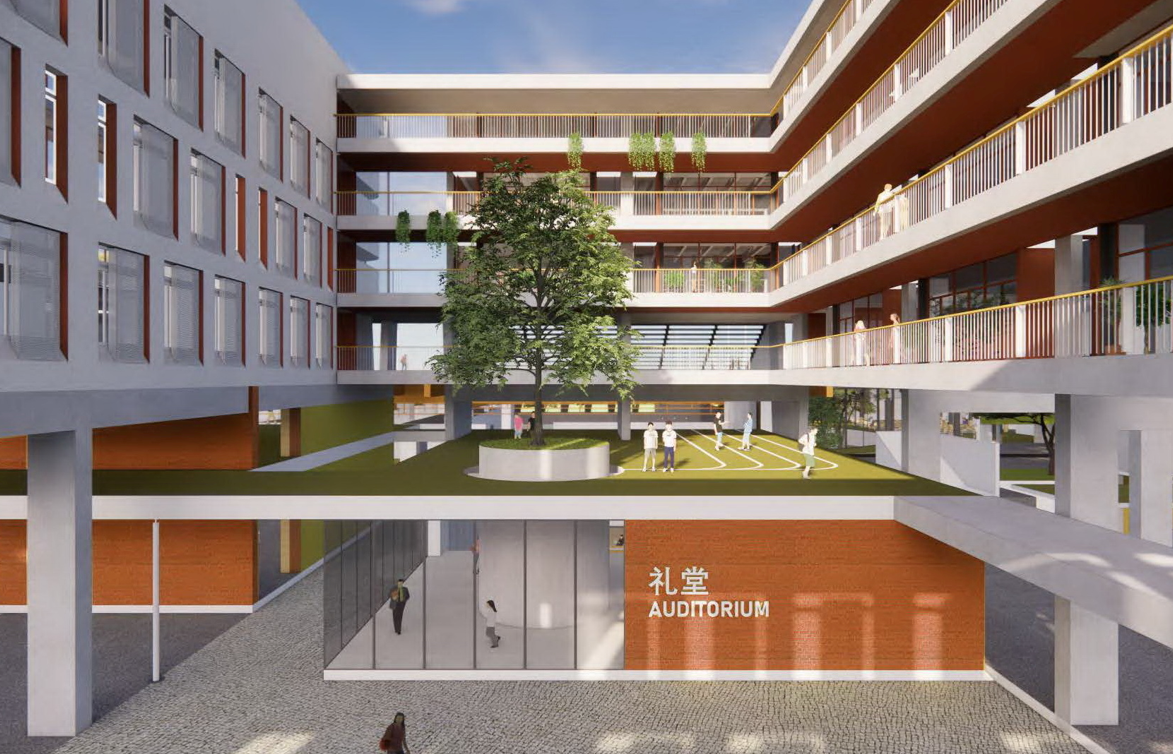 国际化信息化人本化福海中学一座有国际范儿的现代化高中