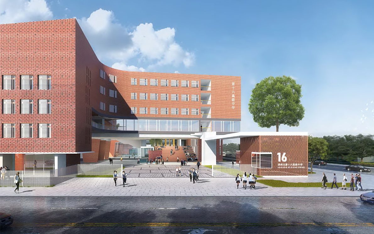 国际化信息化人本化福海中学一座有国际范儿的现代化高中