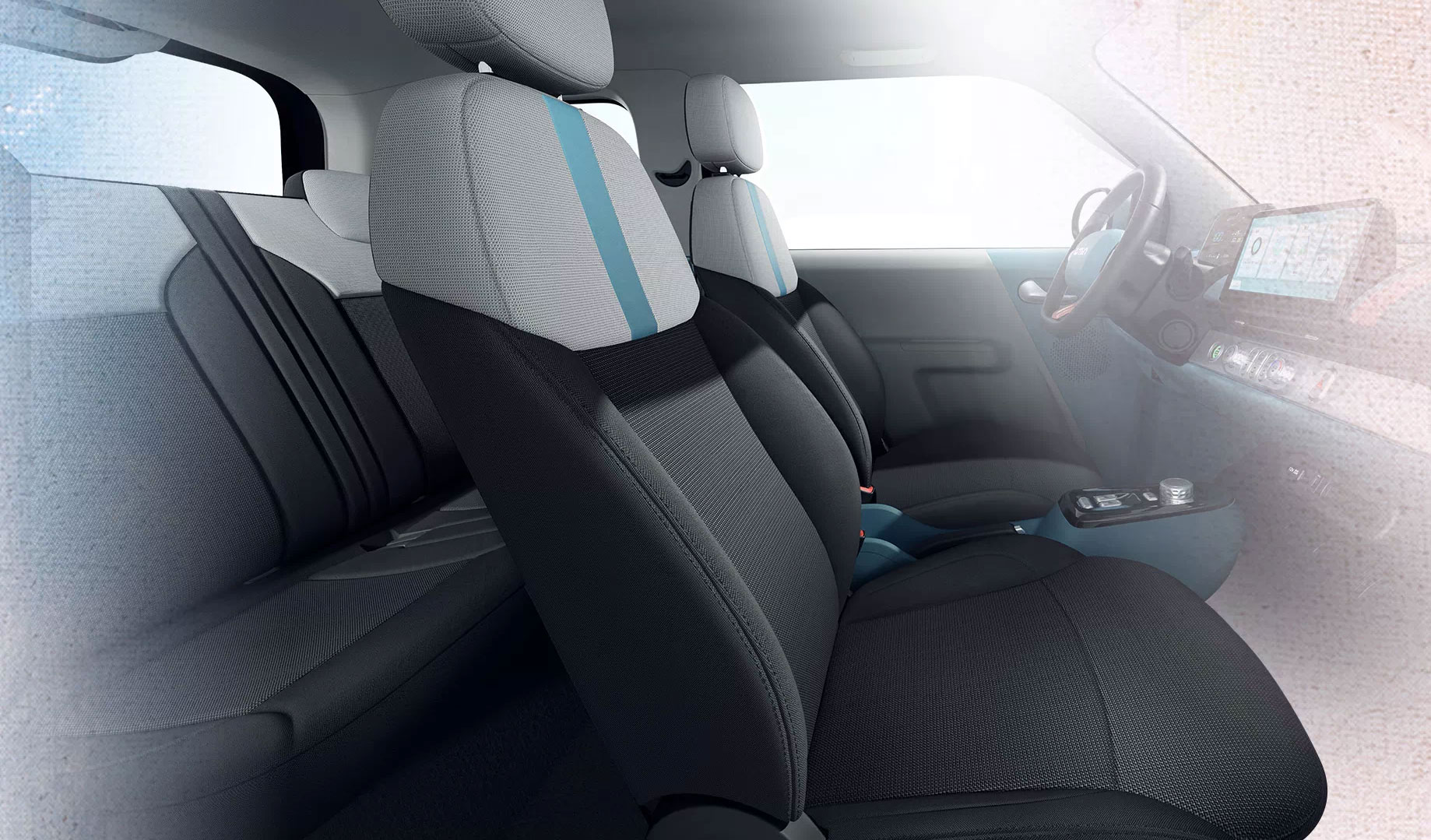 多色搭配/10.25英寸屏幕 长安LUMIN内饰官图发布