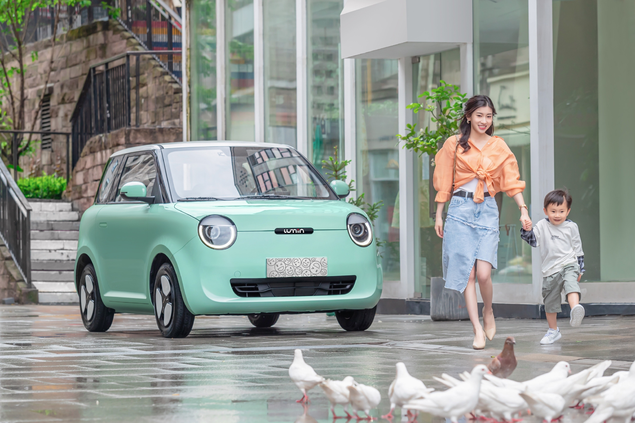 卖萌第一名 长安 糯玉米 Lumin 5月开启预订 91新能源电动汽车网