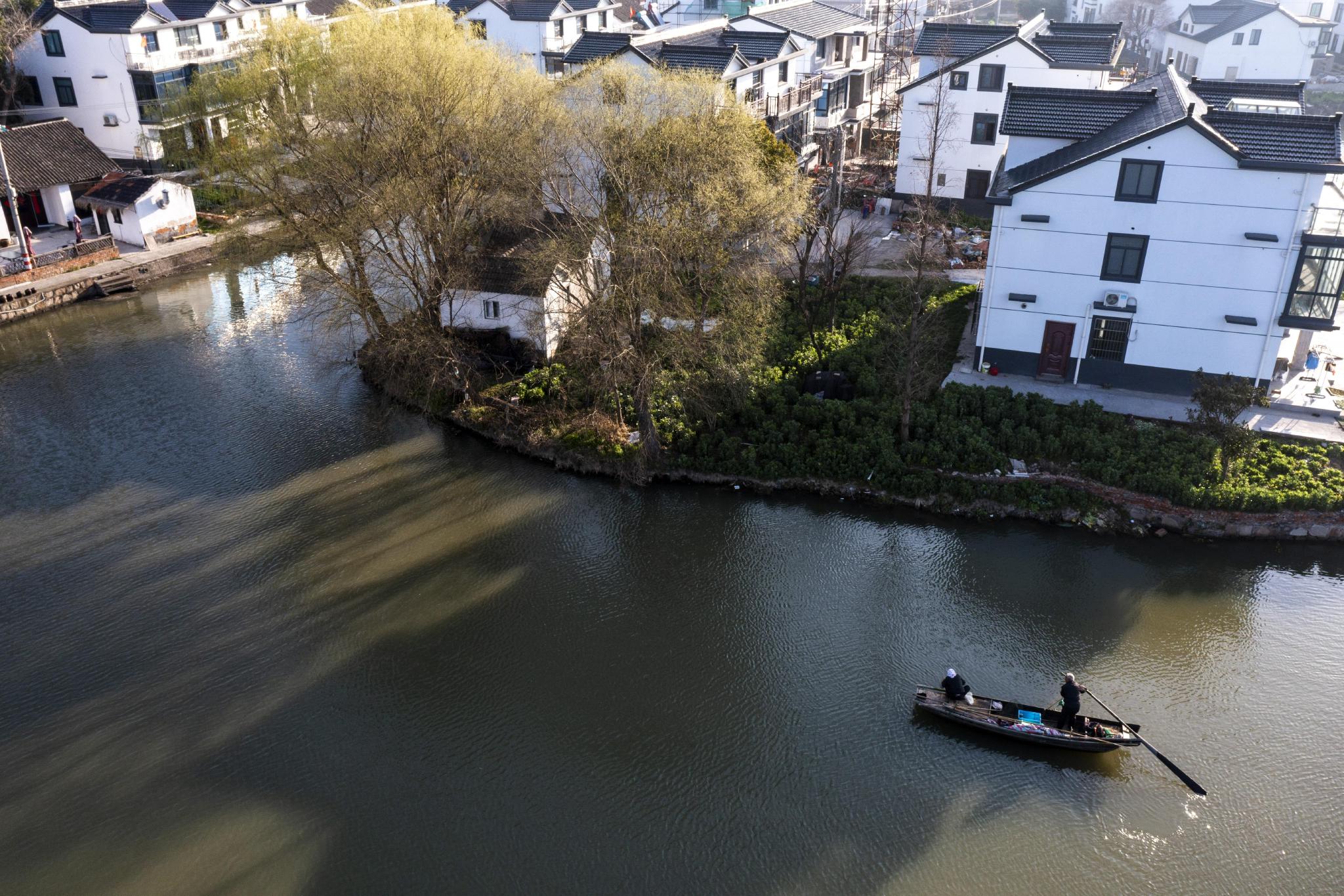 江苏省昆山市张浦镇姜杭村春光旖旎,生机盎然.图/ic photo