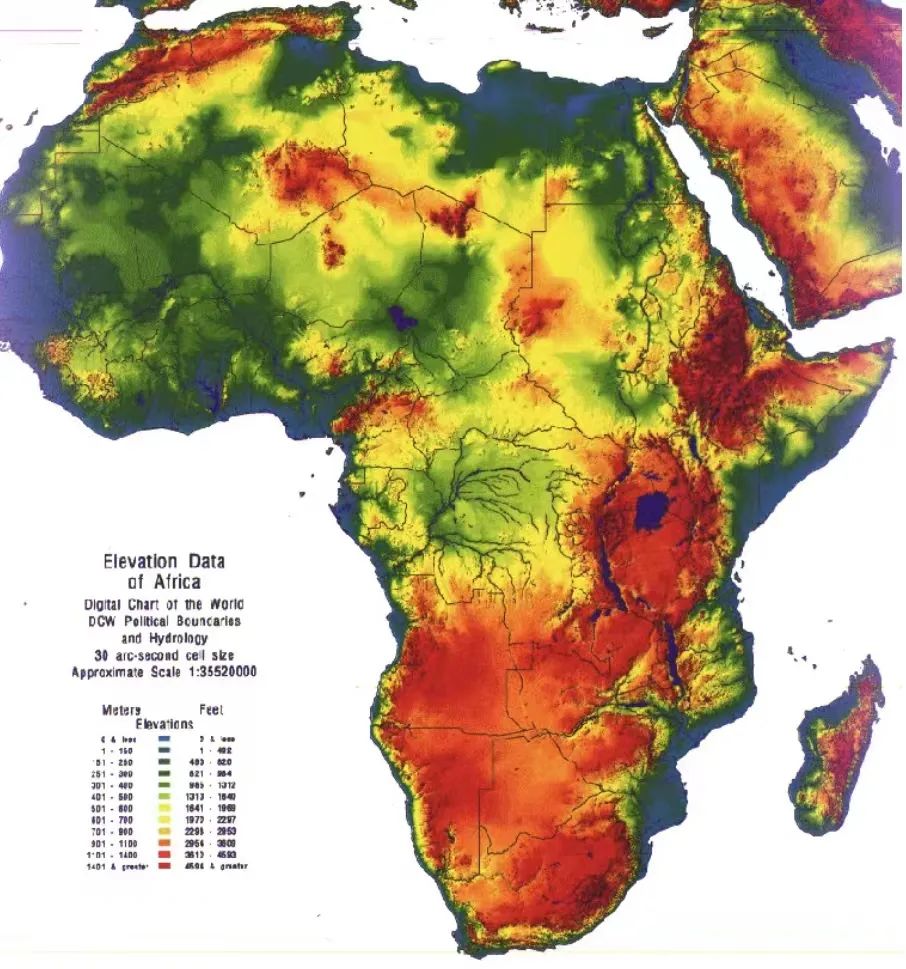 热带内陆国老天爷不赏饭