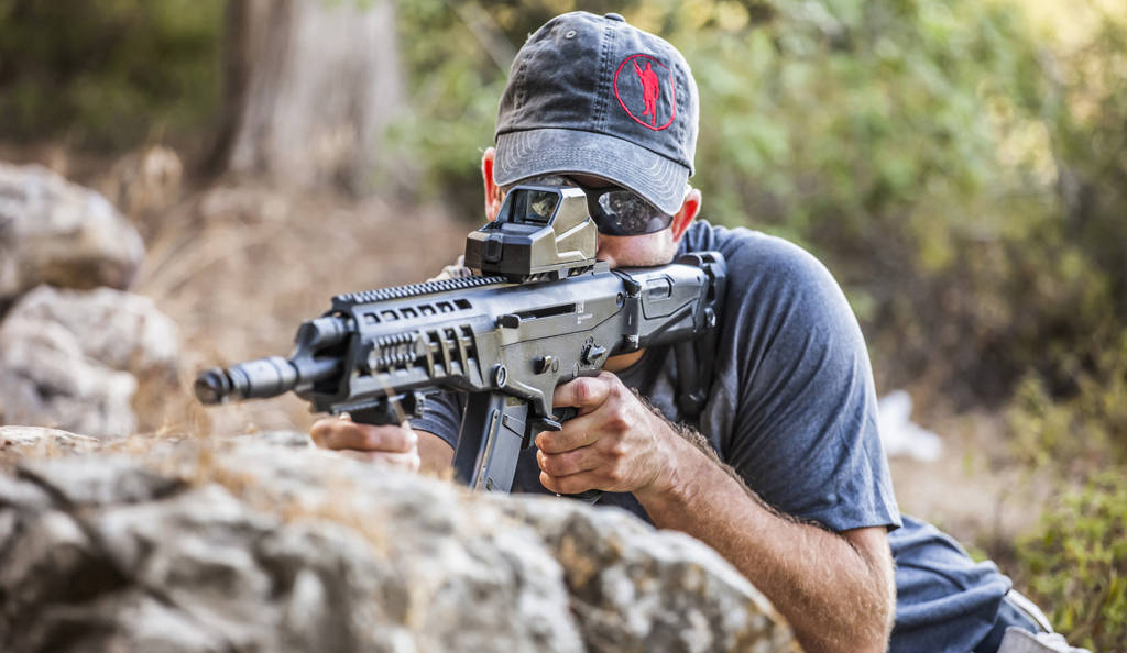 中东小霸王以色列制造ak阿尔法步枪王者之风太强了