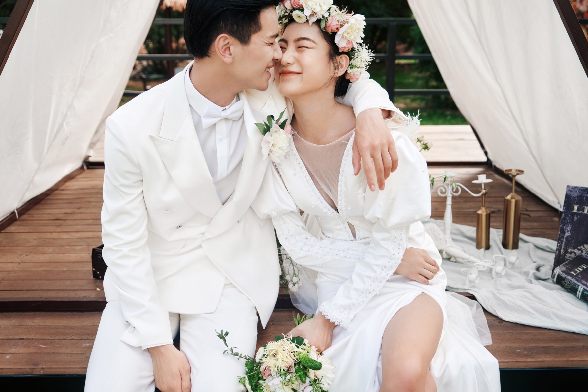 拍摄婚纱照的姿势都在这里了8个pose教你拍出好看的婚纱照