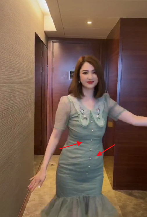 50岁洪欣着紧身衣跳舞不重细节大肚明显被吐槽穿成农村妇女