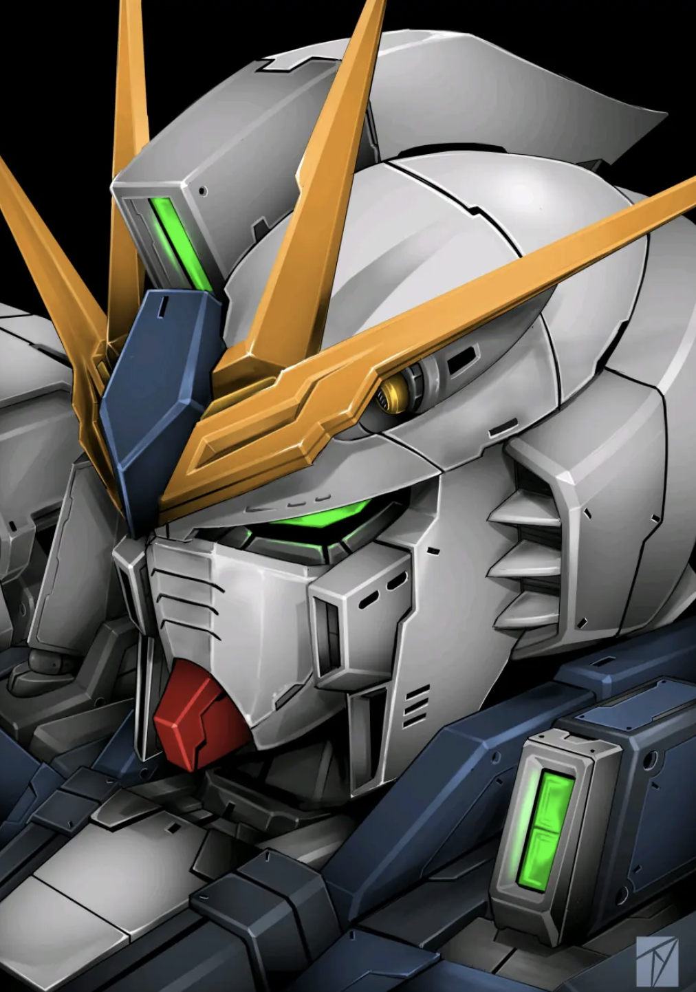 幻影高达飞翼高达exs高达帅气壁纸