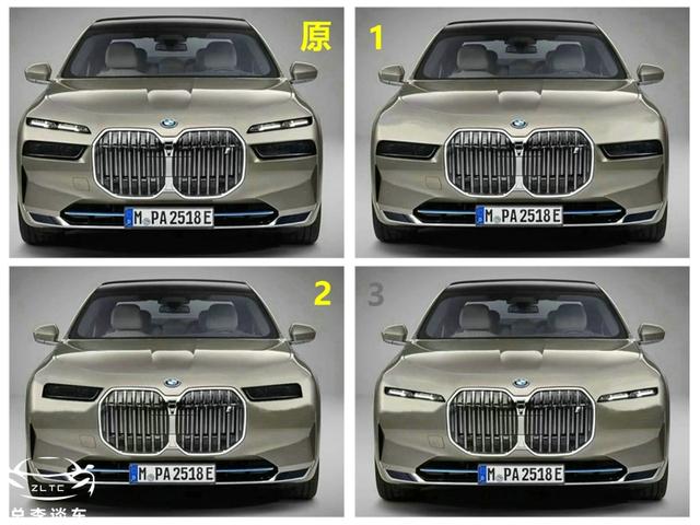 宝马新7系刚发布不久,最大的争议就是前脸的眯眯眼和大鼻孔,如果用四