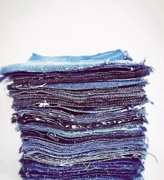 旧物改造牛仔裤旧物改造牛仔格子坐垫220424