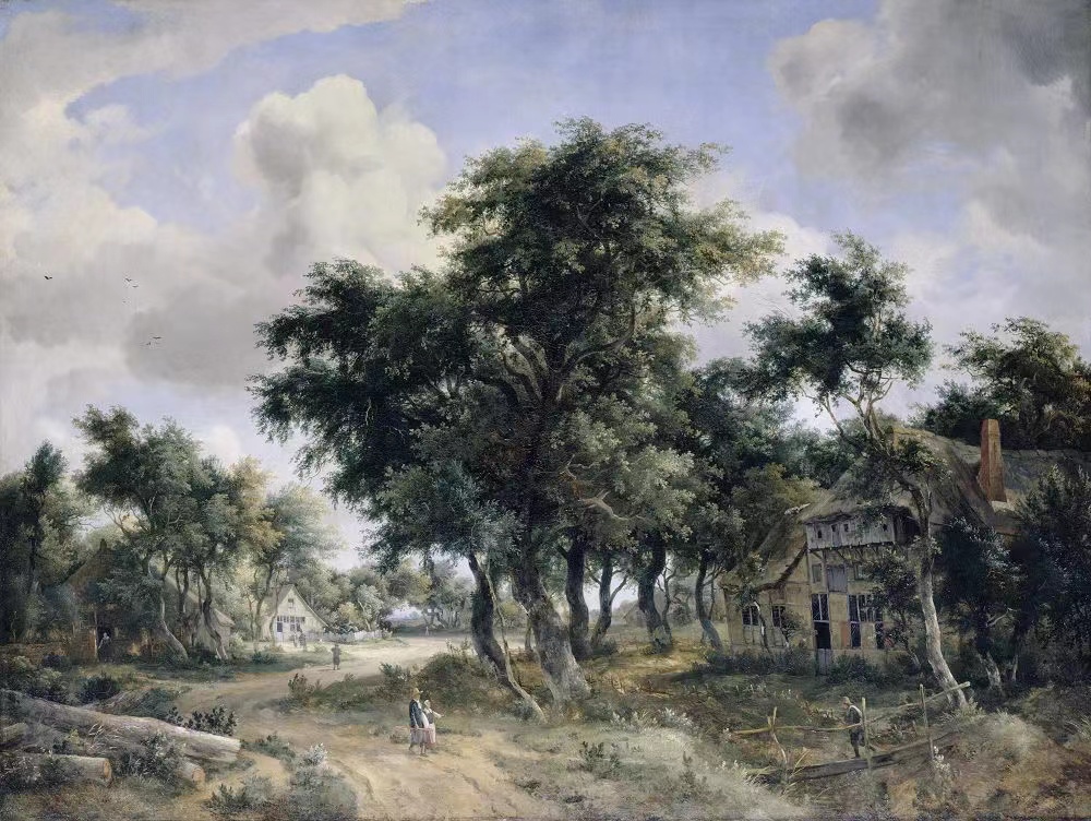 对话中的风景从大卫霍克尼回溯西方风景画