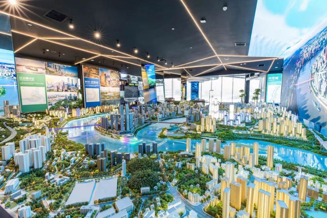 沙盘模型展示重庆城市魅力.重庆市规划展览馆供图