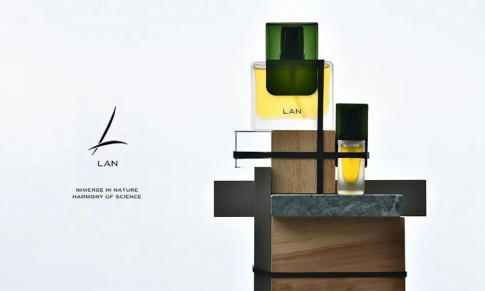 LAN升级品牌VI后的最新产品设计图，聚美丽首发
