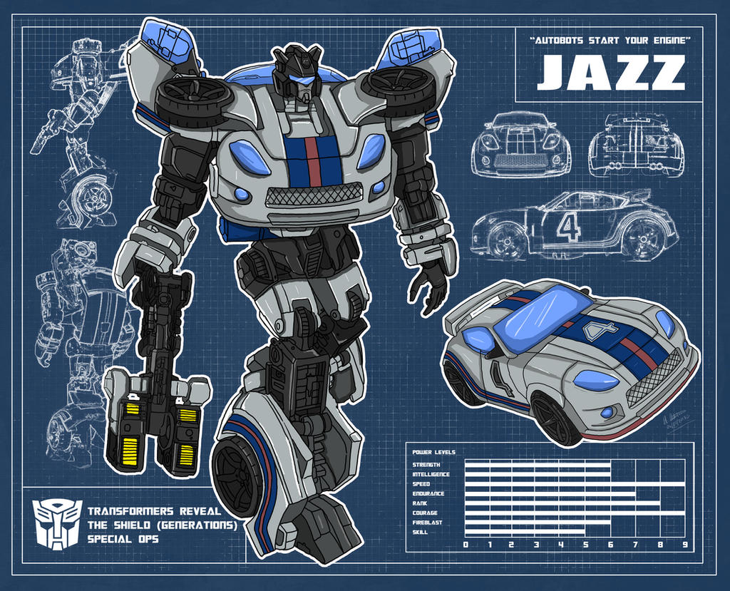 变形金刚g1动画角色插画,线稿部分更帅气