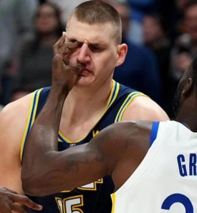 追梦戳眼防守约基奇引发冲突哈登老詹也曾中招