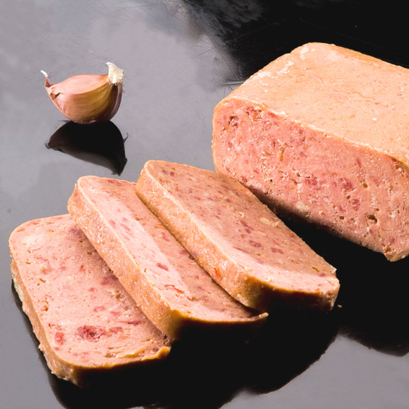 包邮到手价299林家铺子午餐肉罐头200g4罐