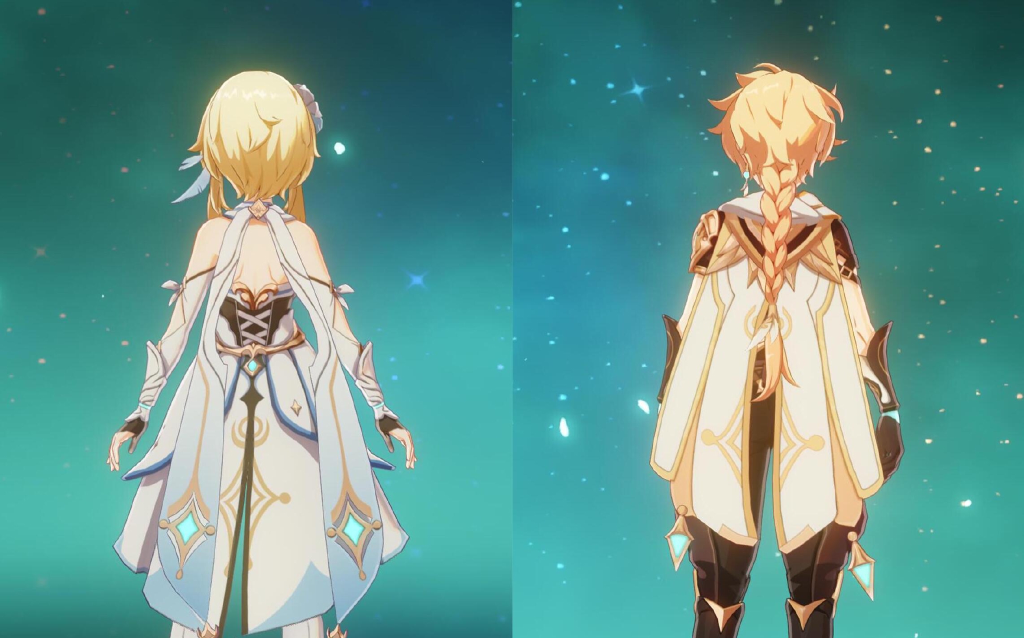 原神:为什么妹妹荧是短发,哥哥空是长马尾辫?