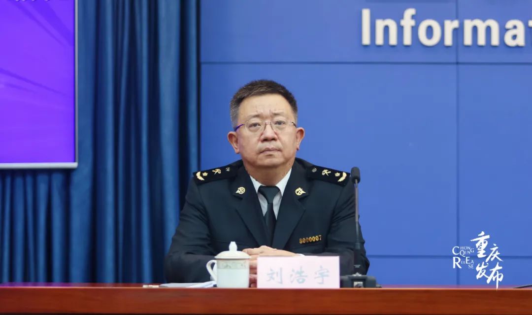 刘浩宇介绍相关情况&nbsp; 李聪冲 摄&nbsp