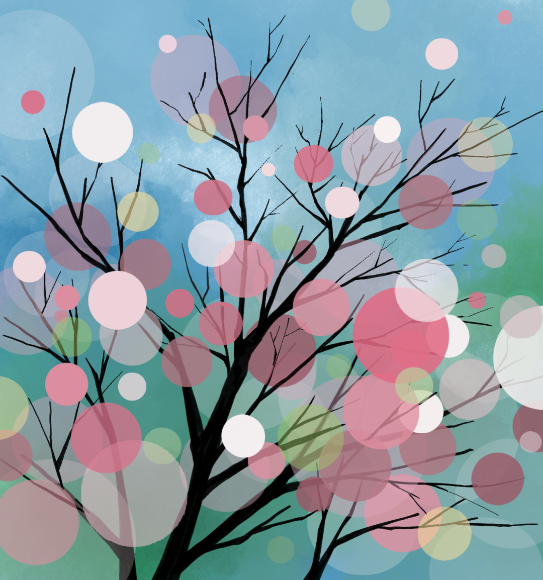 漫画记疫艺起前行共待花开