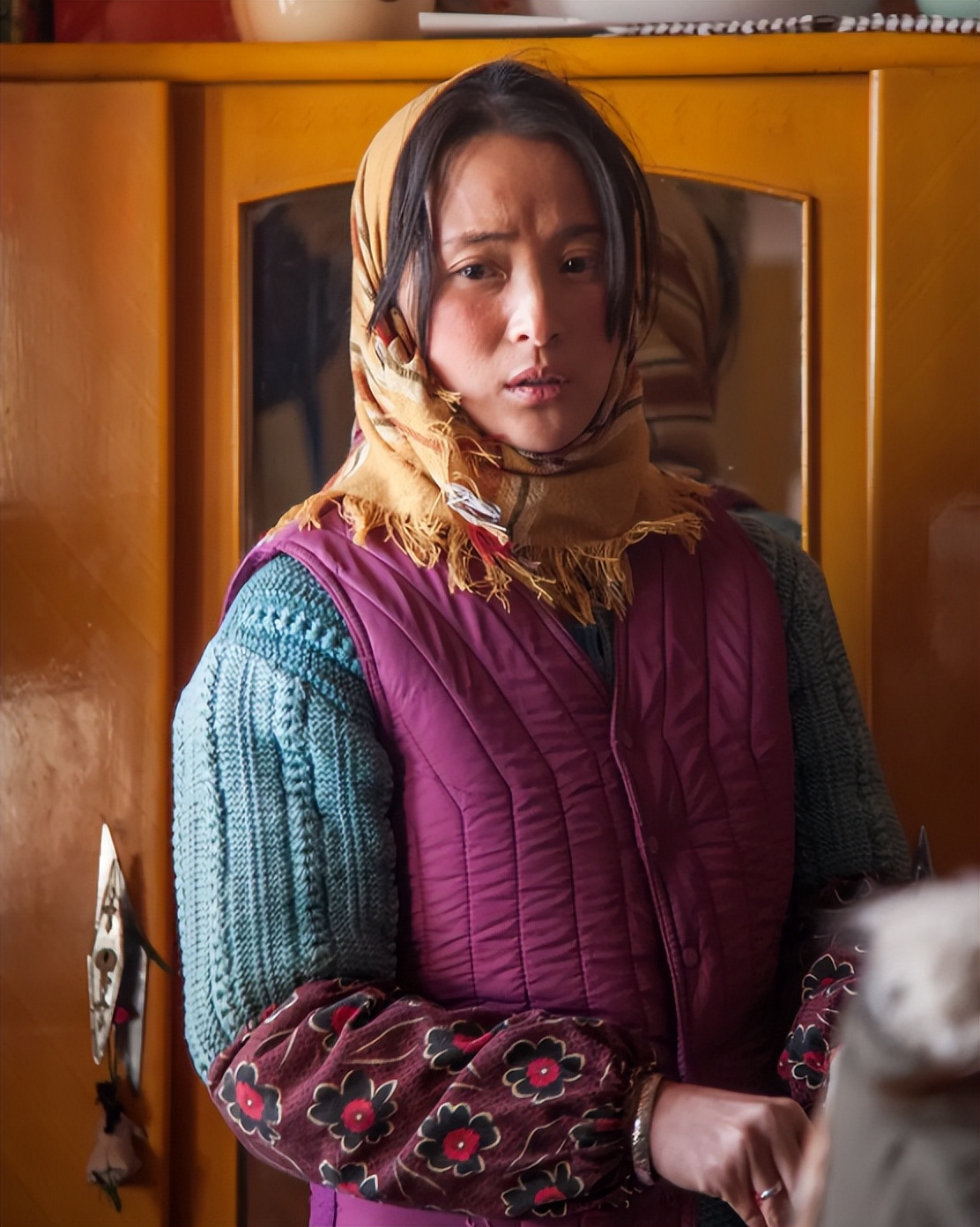 同样演农村妇女把汤唯和蒋勤勤等女星放在一起差别出来了