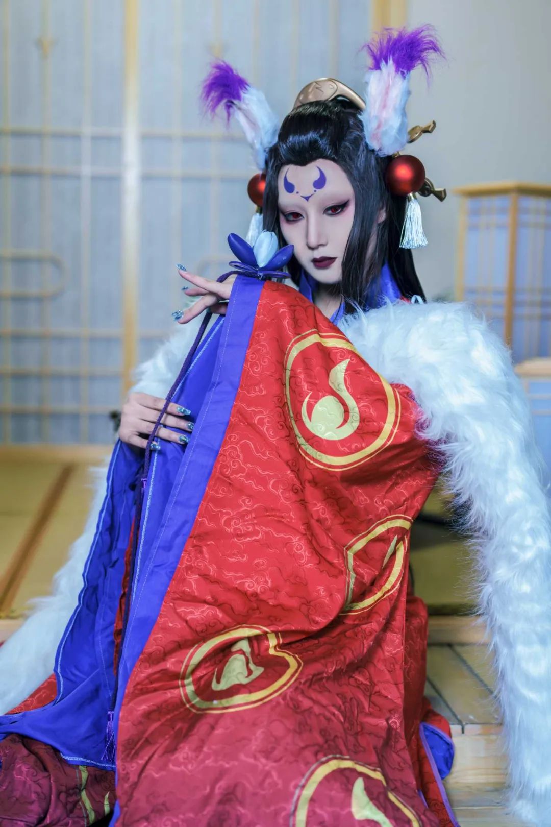 阴阳师烬天玉藻前cosplay