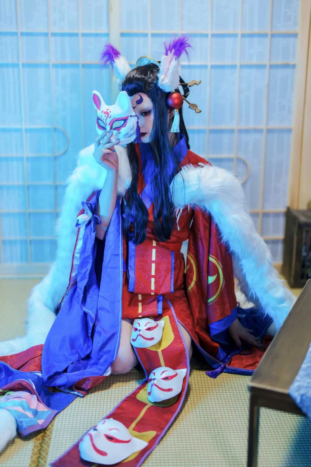 阴阳师烬天玉藻前cosplay
