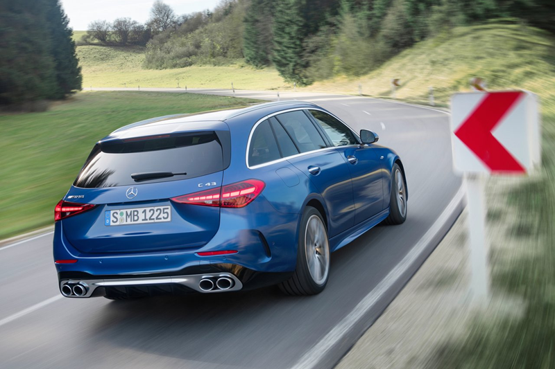 子弹说车丨20t四缸400马力全新一代梅赛德斯amgc43系列发布