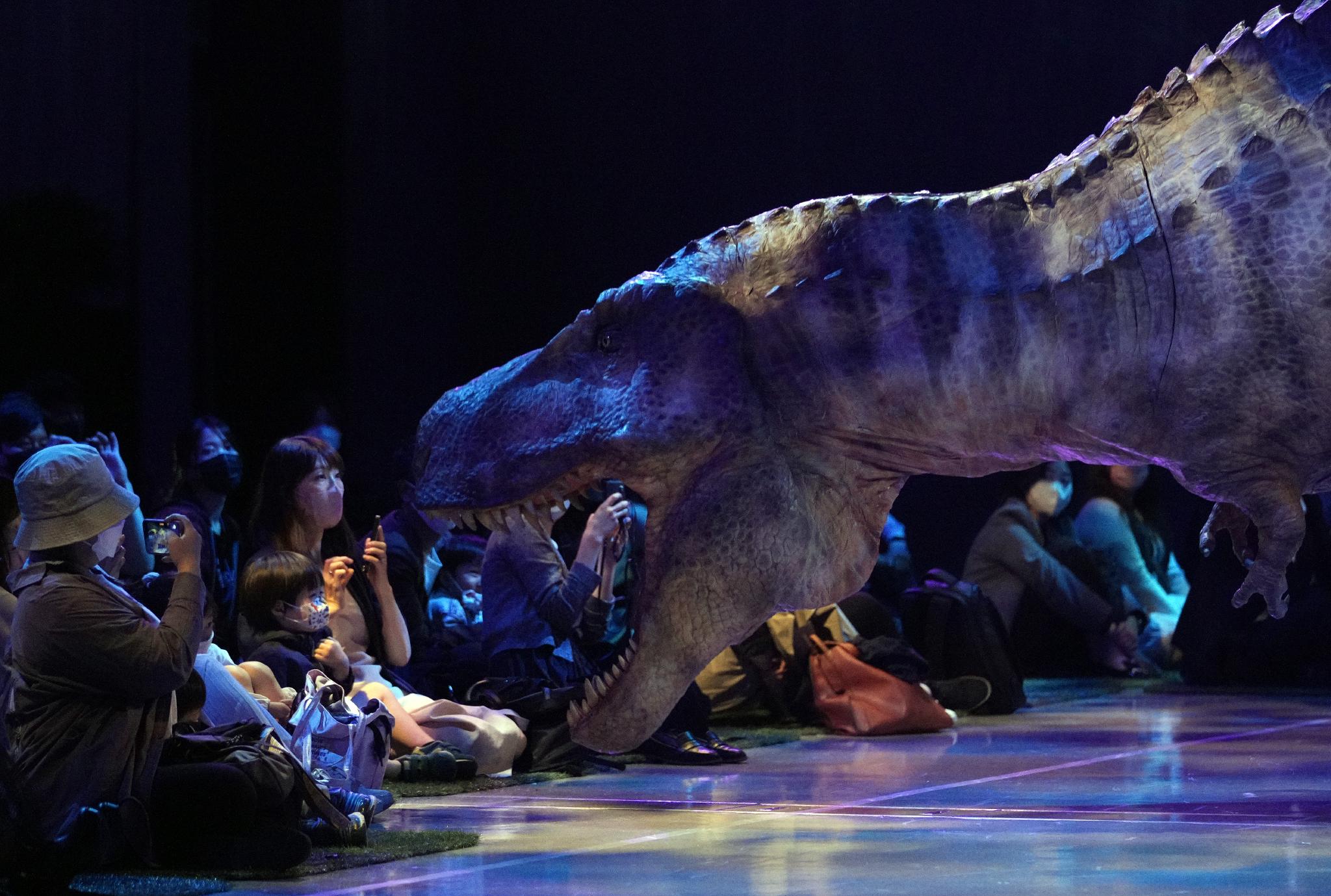 东京举行恐龙展