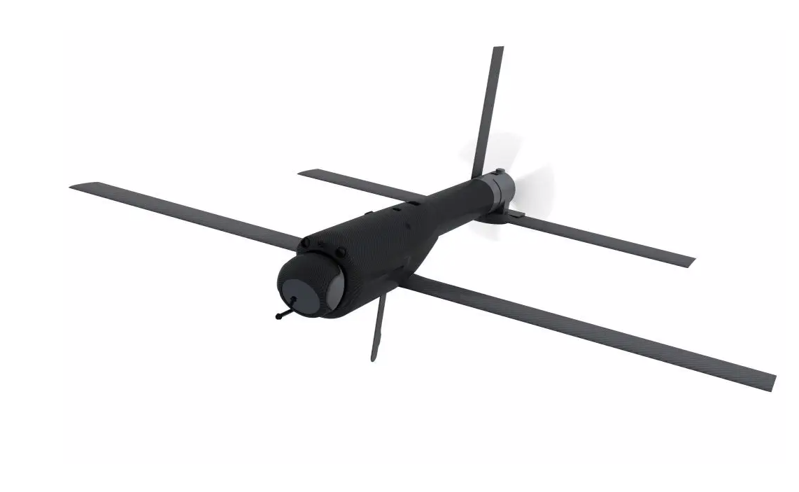 "弹簧刀"巡飞弹采用折叠弹翼.