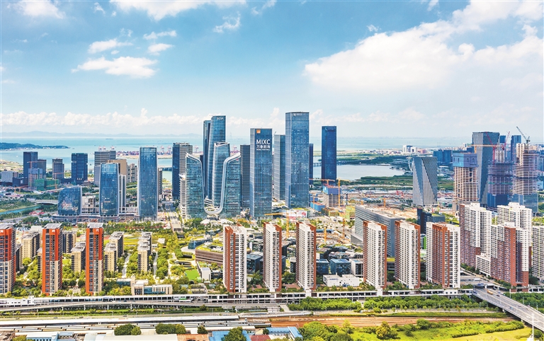 前海一季度发展高质量