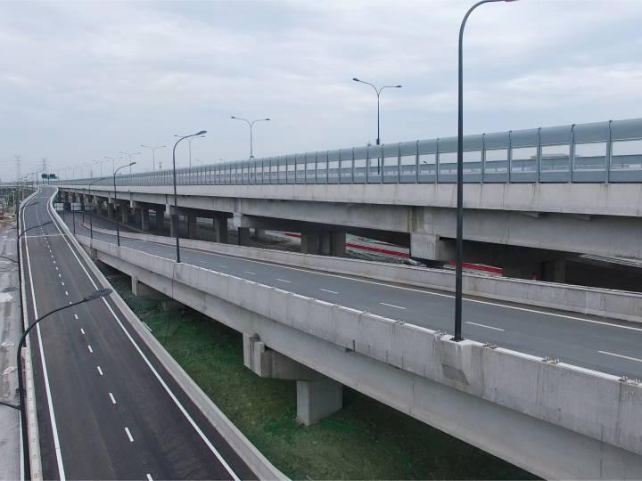 良渚未来科技城通勤族刚刚运溪高架路良睦路互通全线通车