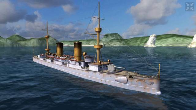 有故事的著名战舰清末海军第一舰海圻号巡洋舰