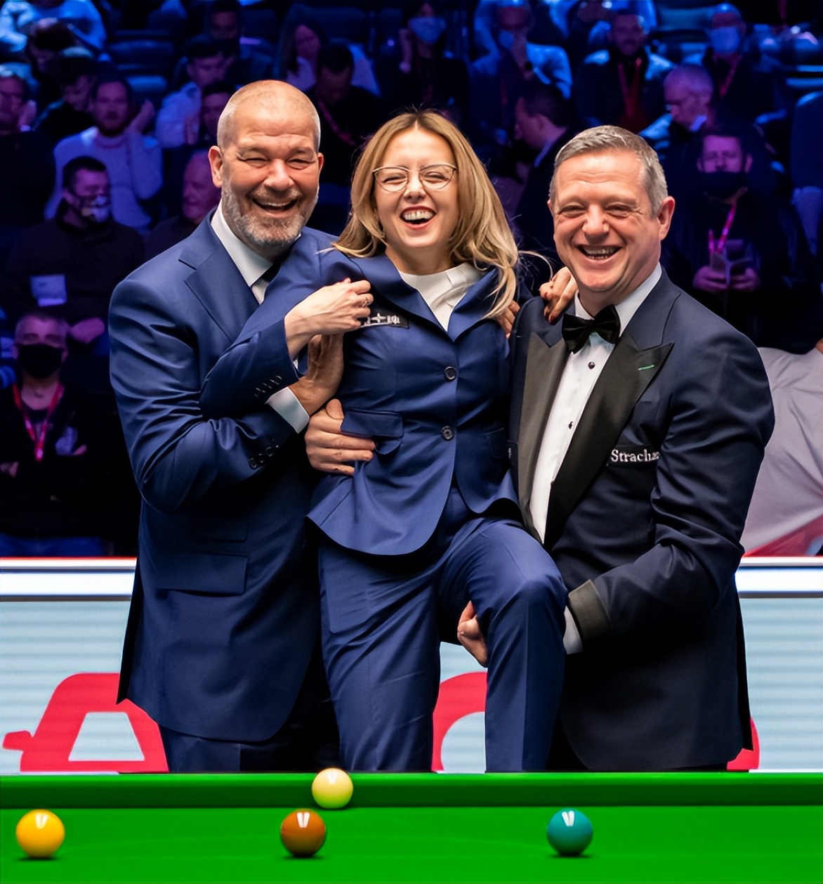 本届世锦赛资格赛,波兹洛娃就有过亮相,杰米·克拉克10-8击败前世界