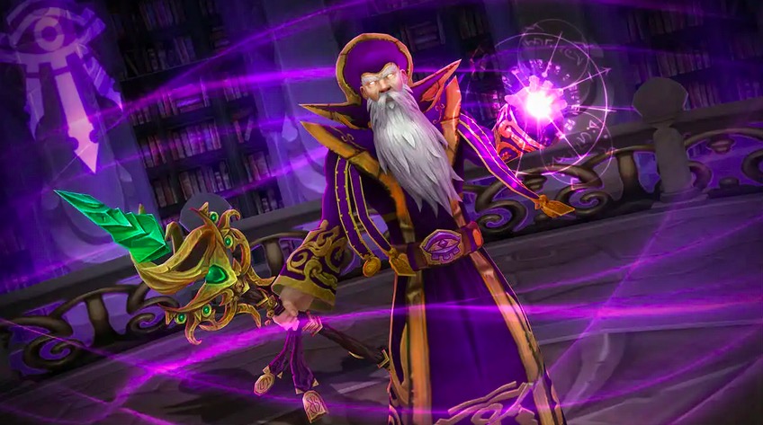 魔兽世界怀旧服p4卡拉赞这么玩8个蓝紫搭配再叫两个t6的号