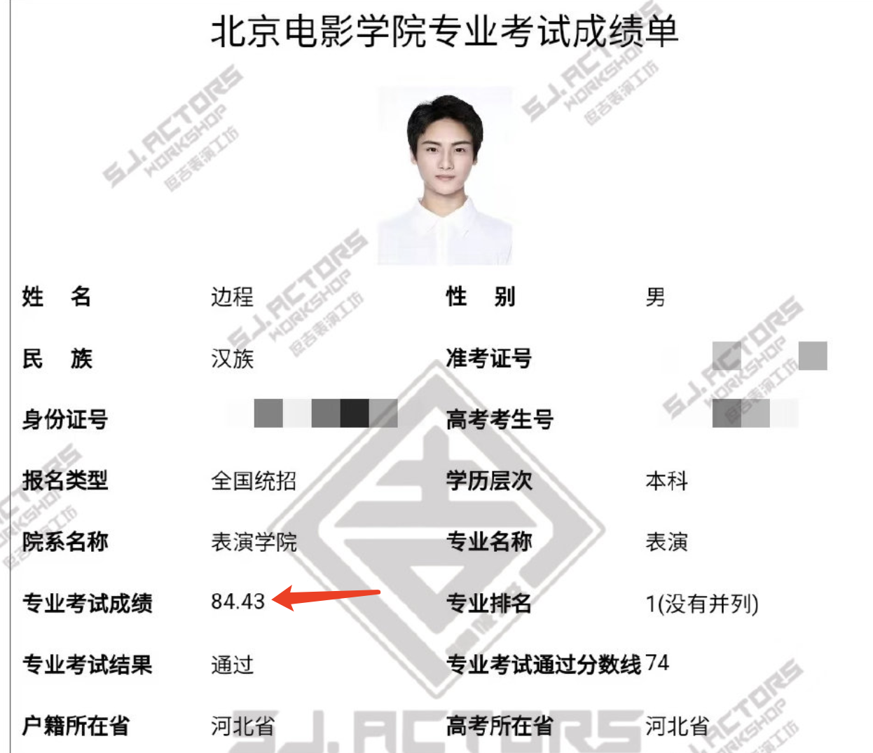 北电表演专业合格名单曝光，时代少年团宋亚轩贺峻霖严浩翔均落榜休闲区蓝鸢梦想 - Www.slyday.coM