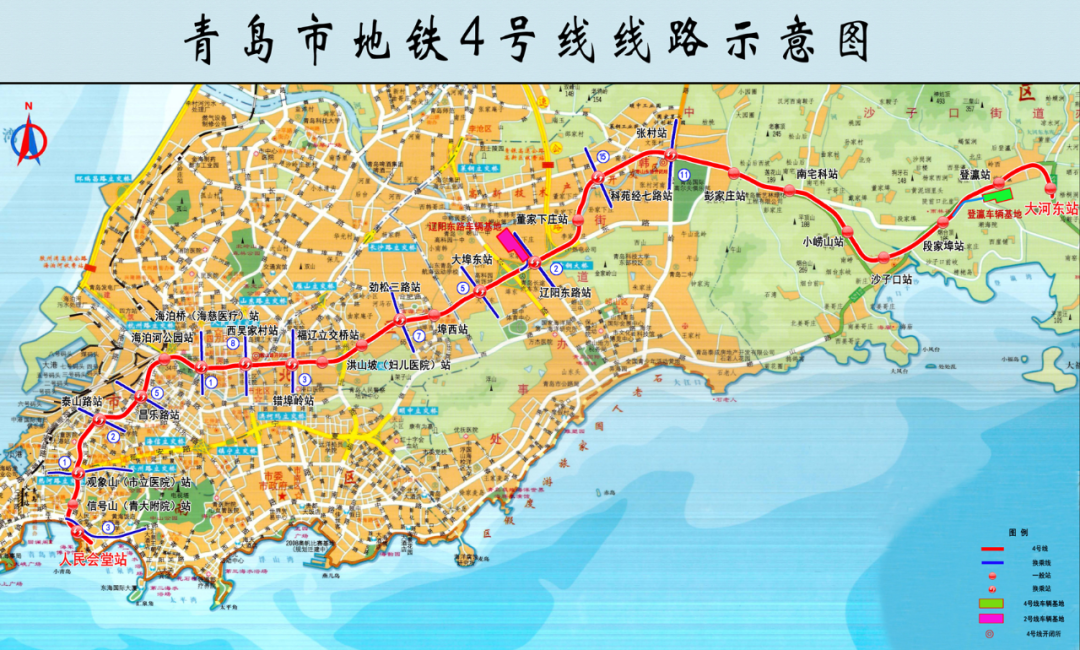 地铁4号线重大进展!轨通,最新线路图公布…|青岛市|地铁_新浪新闻