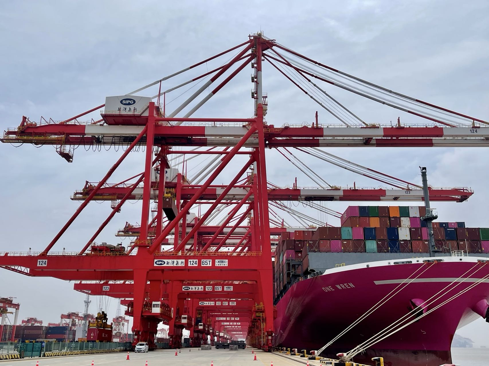 日均吞吐量保持10万标准箱以上,洋山港是如何让货物动起来的?