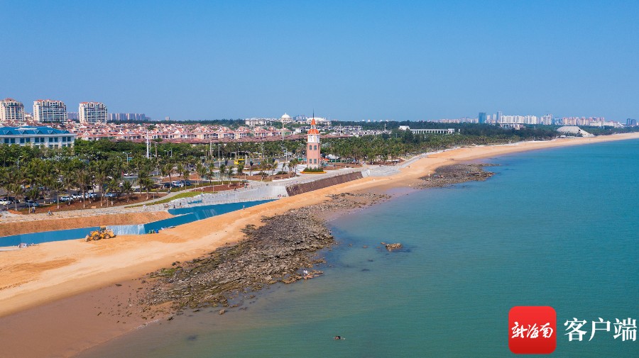 海岸线新景观海口西海岸5月将逐步开放