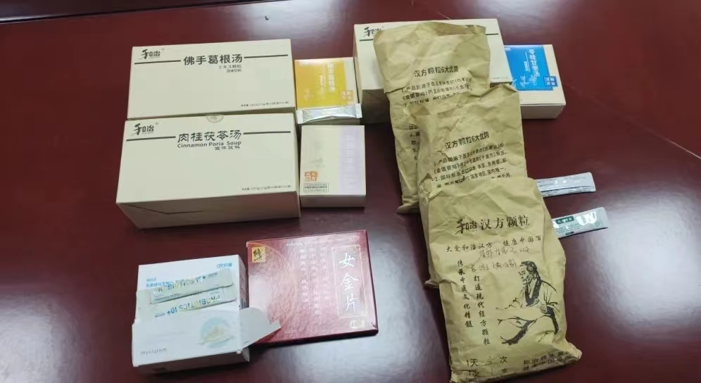 图为涉案假药.(覃玉早 供图)